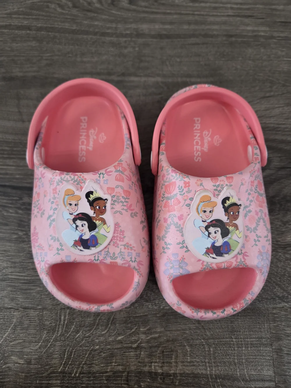 Disney Princess Girls Toddler Sandals Size 8